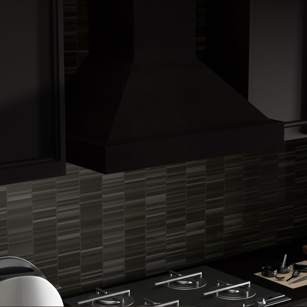 ZLINE 36 in. Wooden Wall Mount Range Hood with Crown Molding, Designer Series (KBCC-36)