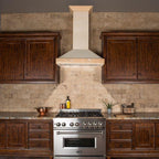 ZLINE 30 Inch Wall Mount Range Hood Unfinished Wood Design (KBUF-30)