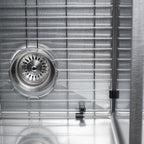 ZLINE 36" Courchevel Farmhouse Apron Mount Double Bowl Satin Stainless Steel Kitchen Sink with Bottom Grid, SA60D-36S