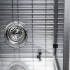 ZLINE 33" Garmisch Undermount Single Bowl Kitchen Sink with Bottom Grid and Accessories, SLS-33S