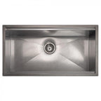 ZLINE 33" Garmisch Undermount Single Bowl Kitchen Sink with Bottom Grid and Accessories, SLS-33S