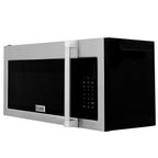 ZLINE 30" 1.5 cu. ft. Over The Range Microwave Oven in Stainless Steel with Set of 2 Charcoal Filters, MWO-OTRCFH-30
