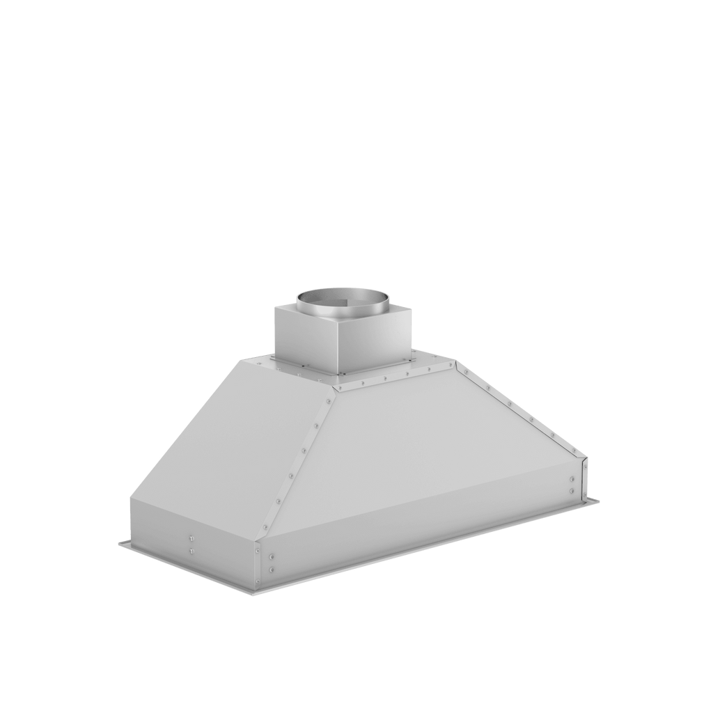 ZLINE 34 in. Outdoor Wall Mount Range Hood Insert 18 in. Depth Stainless Steel 700 CFM (698-304-34)