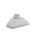 ZLINE 34 in. Outdoor Wall Mount Range Hood Insert 18 in. Depth Stainless Steel 700 CFM (698-304-34)