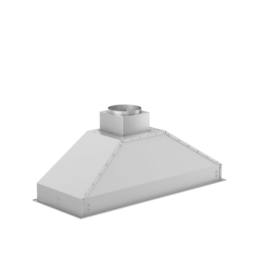 ZLINE 52 in Range Hood Insert Wall Mount 18 in Depth Stainless Steel 698-52