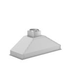 ZLINE 40 in. Outdoor Range Hood Insert, 18 in. Depth, 700 CFM, Stainless Steel (698-304-40)