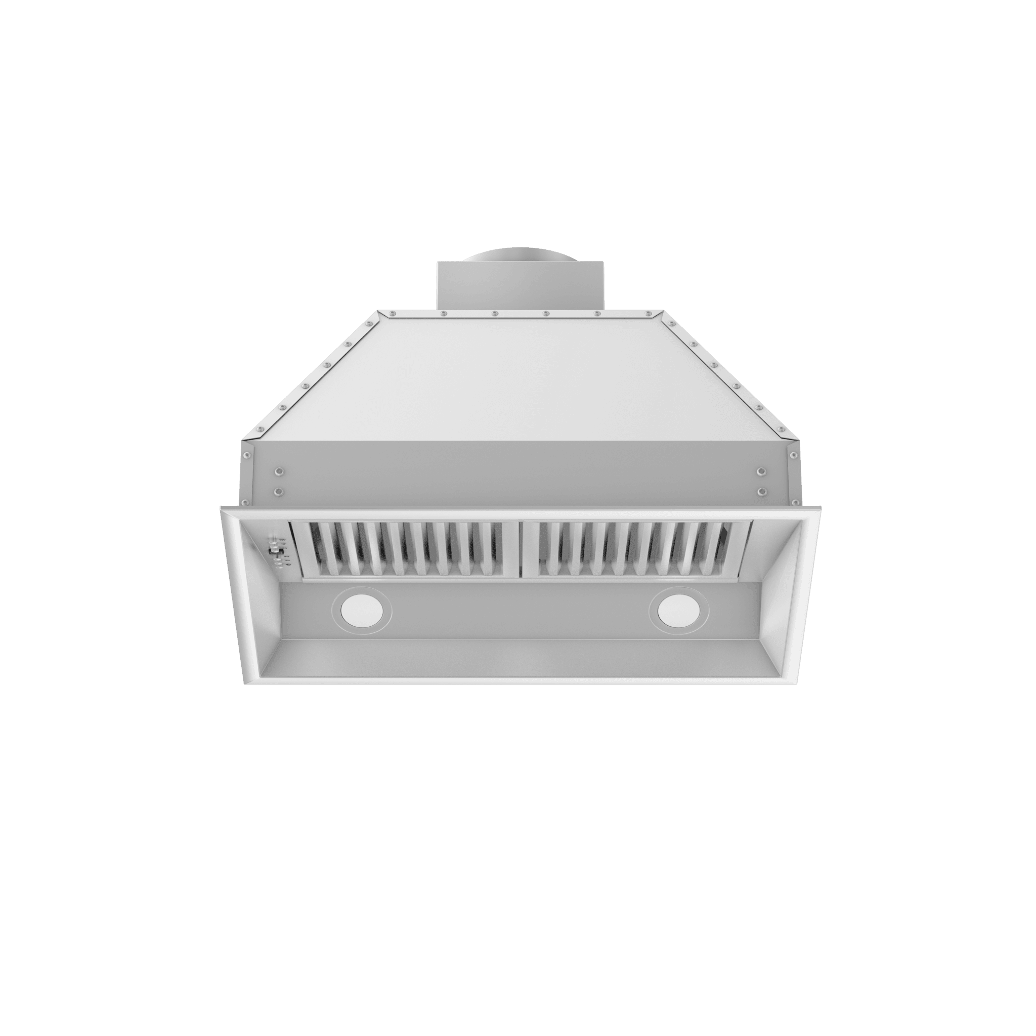 ZLINE 40 in. Outdoor Range Hood Insert, 18 in. Depth, 700 CFM, Stainless Steel (698-304-40)