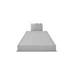 ZLINE 40 in. Outdoor Range Hood Insert, 18 in. Depth, 700 CFM, Stainless Steel (698-304-40)