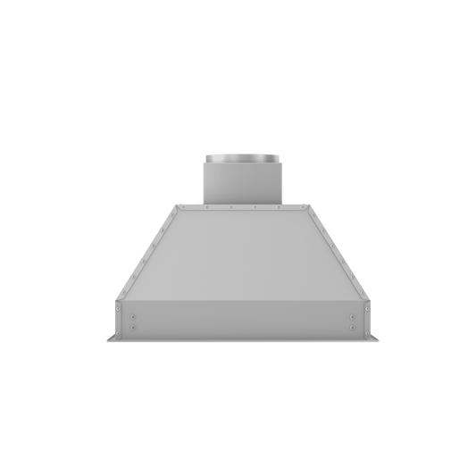 ZLINE 34 in. Outdoor Wall Mount Range Hood Insert 18 in. Depth Stainless Steel 700 CFM (698-304-34)