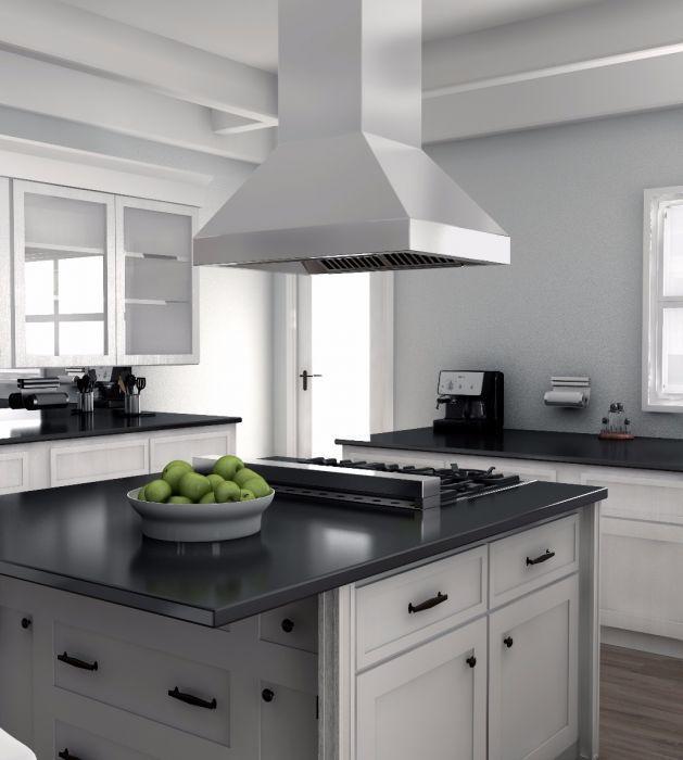 ZLINE 36 in Island Range Hood 304 Stainless Steel Outdoor/Indoor 597i-304-36
