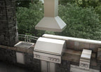 ZLINE 48 in. Island Range Hood 700 CFM Outdoor/Indoor Use Stainless Steel (597i-304-48)