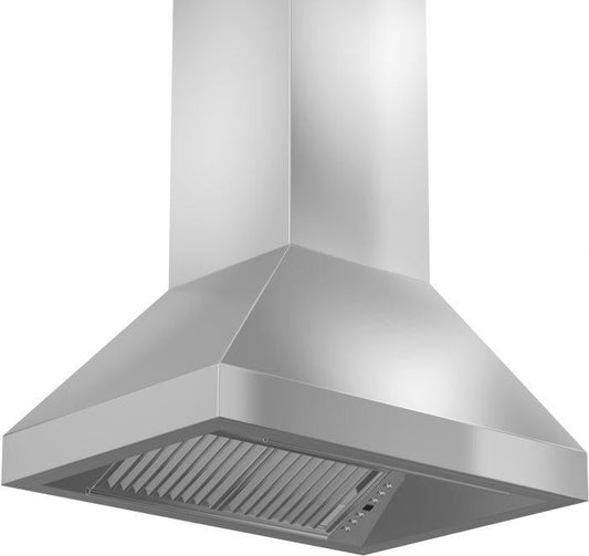 ZLINE 30-Inch Island Range Hood Stainless Steel 4-Speed Ventilation (597i-30)