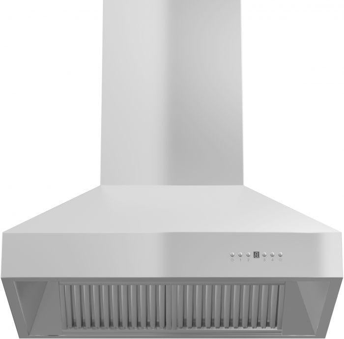 ZLINE 36 in. Island Range Hood Stainless Steel Remote Dual Blower 697i-RD-36