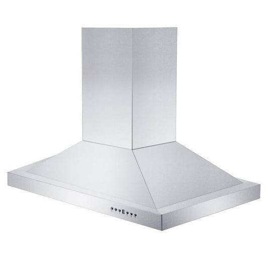 ZLINE 30-Inch Island Range Hood Remote Dual Blower Stainless Steel (GL2i-RD-30)