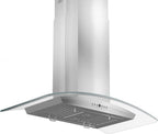 ZLINE 36" Island Range Hood Stainless Steel 4-Speed 400 CFM (GL5i-36)