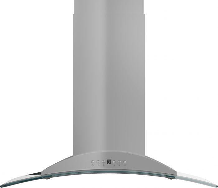 ZLINE 36-Inch Island Range Hood Stainless Steel 4-Speed 400 CFM (GL9i-36)
