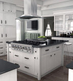 ZLINE 36-Inch Island Range Hood Stainless Steel 4-Speed 400 CFM (GL9i-36)