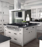 ZLINE 30 in Stainless Steel Island Range Hood 4-Speed 400 CFM Convertible Venting (KE2i-30)