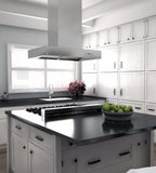ZLINE 36-Inch Island Mount Range Hood Outdoor Ducted Stainless Steel (KECOMi-304-36)
