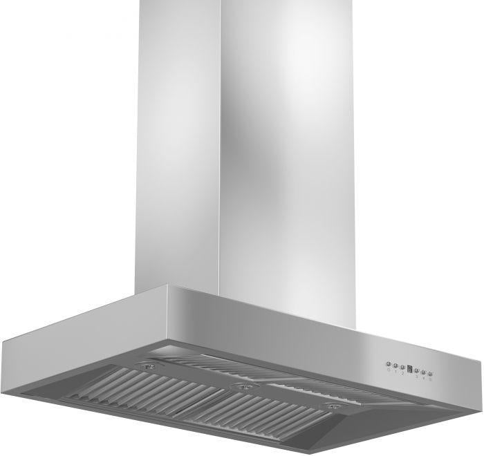 ZLINE 36-Inch Island Mount Range Hood Outdoor Ducted Stainless Steel (KECOMi-304-36)