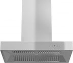 ZLINE 42 Inch Island Mount Range Hood Stainless Steel Ducted Outdoor Use 304 Grade (KECOMi-304-42)