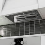 ZLINE 34 in. Range Hood Insert Stainless Steel Remote Dual Blower 721-RD-34