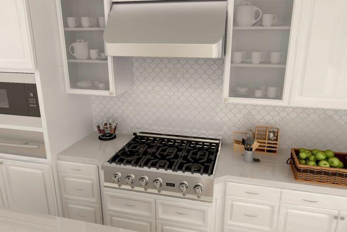 ZLINE 36 in. Under Cabinet Range Hood 700 CFM Stainless Steel 4-Speed LED Lighting (520-36)