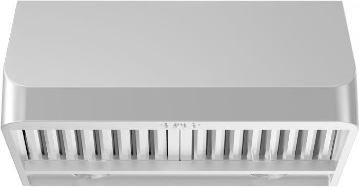 ZLINE 60 in. Under Cabinet Range Hood Stainless Steel 4-Speed Fan LED Lighting (520-60)