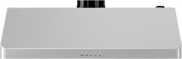 ZLINE 30 Inch Under Cabinet Range Hood Stainless Steel 400 CFM LED Lighting Baffle Filters (623-30)