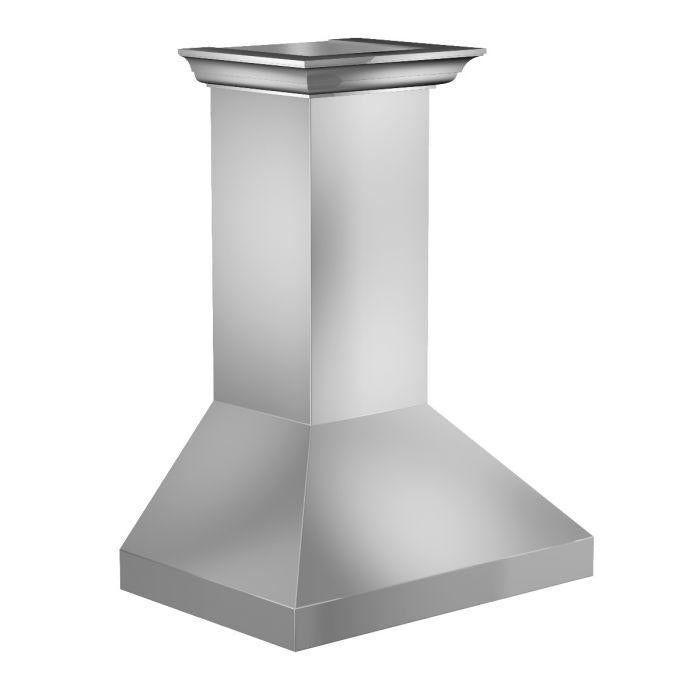ZLINE 42 in Wall Mount Range Hood Convertible Stainless Steel Crown Molding 597CRN-42