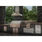 ZLINE 54 Inch Wall Mount Range Hood Outdoor Stainless Steel 700 CFM Ducted Ventilation (697-304-54)