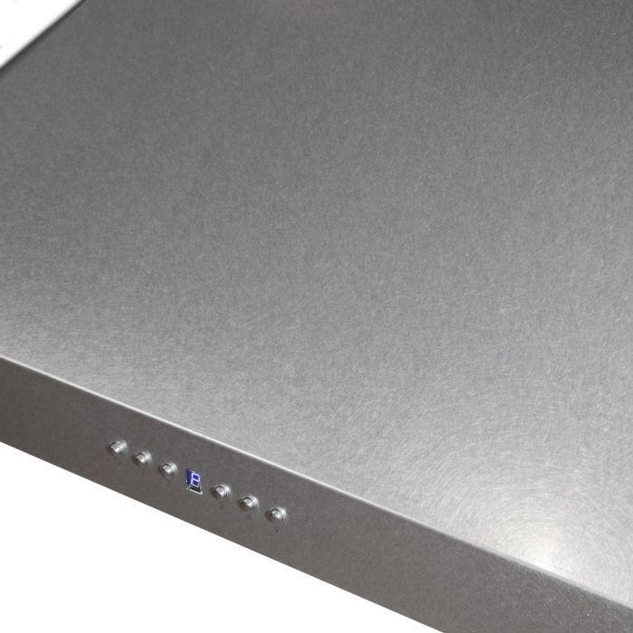 ZLINE 36" Wall Mount Range Hood 400 CFM Satin Stainless Steel Ducted Ventilation (8KF2S-36)