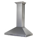 ZLINE 30 Inch Wall Mount Range Hood Convertible Vent Satin Stainless Steel 400/700 CFM (8KL3S-30)