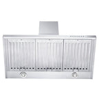ZLINE 48 in. Wall Mount Range Hood Outdoor Approved Convertible Vent Stainless Steel (KB-304-48)