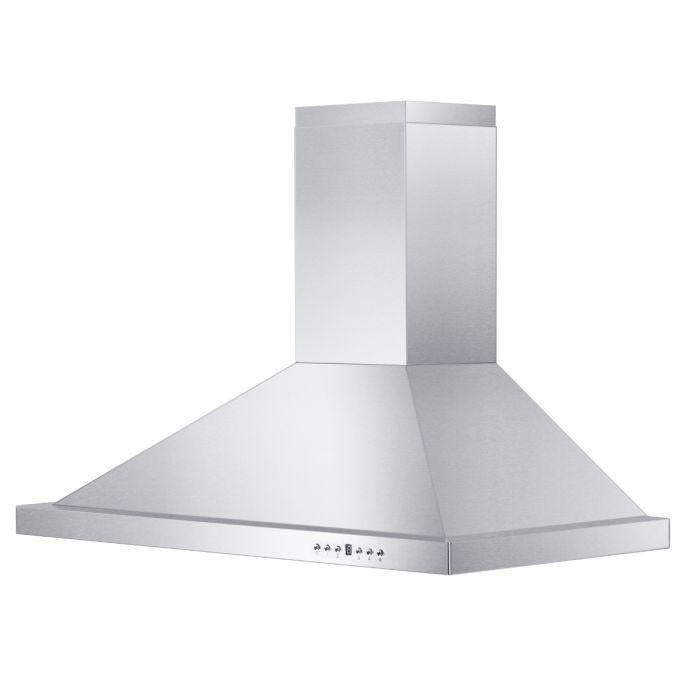 ZLINE 36 in Wall Mount Range Hood Convertible Vent Outdoor Approved Stainless Steel KB-304-36
