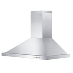 ZLINE 48 in. Wall Mount Range Hood Outdoor Approved Convertible Vent Stainless Steel (KB-304-48)