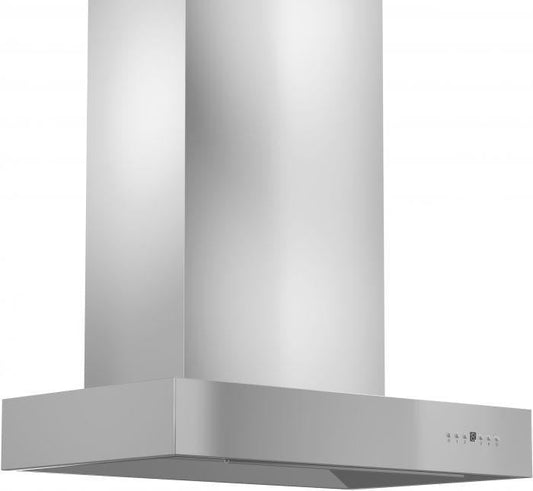 ZLINE 42 Inch Wall Mount Range Hood Ducted Stainless Steel Professional Ventilation (KECOM-42)