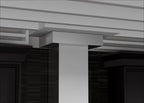 ZLINE 36-Inch Wall Mount Range Hood Convertible Vent Stainless Steel with Crown Molding (KECRN-36)
