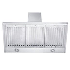 ZLINE 48 in Wall Mount Range Hood Stainless Steel Convertible Vent Kitchen Hood KL2-48