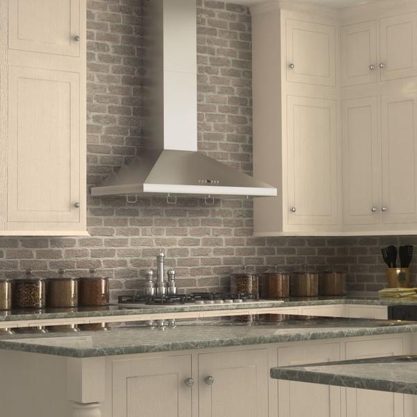 ZLINE 42 in Wall Mount Range Hood Convertible Vent Stainless Steel Crown Molding 700 CFM (KL2CRN-42)
