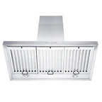 ZLINE 48 Inch Wall Mount Range Hood Convertible Vent Stainless Steel 4-Speed 700 CFM (KL3-48)