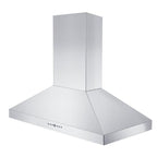 ZLINE 48 Inch Wall Mount Range Hood Convertible Vent Stainless Steel 4-Speed 700 CFM (KL3-48)