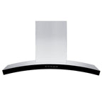 ZLINE 36-Inch Wall Mount Range Hood, Stainless Steel, 4-Speed Ventilation, KN6-36