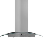 ZLINE 30 in. Wall Mount Range Hood, Stainless Steel, Indoor Kitchen Ventilation with Crown Molding, 30-Inch, KZCRN-30