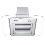 ZLINE 36 in Wall Range Hood Stainless Steel Indoor Kitchen Ventilation (KZ-36)