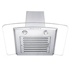 ZLINE 30" Wall Mount Range Hood Stainless Steel Indoor Kitchen Vent Hood KZ-30