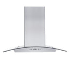 ZLINE 36 in Wall Range Hood Stainless Steel Indoor Kitchen Ventilation (KZ-36)