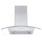 ZLINE 36 in Wall Range Hood Stainless Steel Indoor Kitchen Ventilation (KZ-36)
